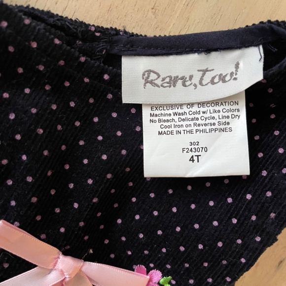 Rare, Too! Ballet Jumper Dress size 4T - Picture 10 of 11